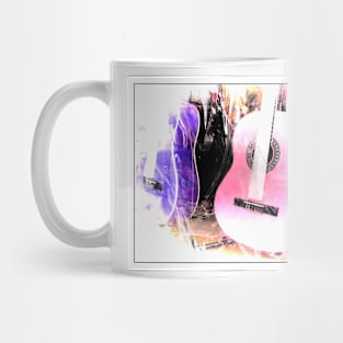 old guitars Mug